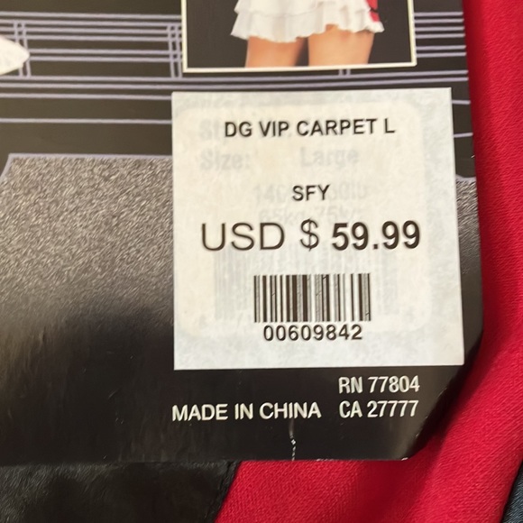 Halloween Costume VIP Valet Service Dreamgirl Costume - Picture 16 of 16